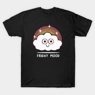 friday-weekeds cute doodle rainbow T-Shirt